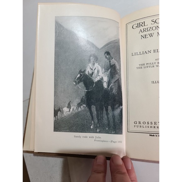 Girl Scouts in Arizona & New Mexico by Lillian Roy 1923 1st Ed Grosset Dunlap - Picture 6 of 9